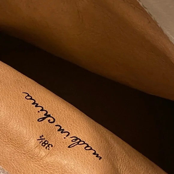 JOIE KEATON Suede Fringe Chelsea Western Boot 2”Heel Pull On Point Toe Size 38.5 - Picture 13 of 15